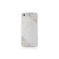 VCOER 3D Vivid Case / Cover / Shell Transparent Elegant Design Rhinestones Floral Sparkling Apple iPhone 5 5G 5S (Electronics)
