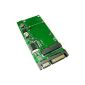 2 in 1 mSATA Mini PCI-E SATA SSD to 22 Pin 7 + 15P SATA / Mini USB Adapter Converter Card, Supports All Sizes 27mm 50mm 70mm SSD (Electronics)