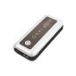 MTEC 5600mAh External Battery Power Bank charger compact with 1A USB output for mobile phone in White (Electronics)