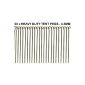We Search You Save Lot 50 galvanized steel tent pegs with curved head 23 cm x 4.5 mm (Kitchen)