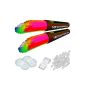 200 Starlights knallbunt 7-colored Complete Set with 404 parts + FREE 3x connector + resealable Hardcover role - Factory Fresh quality goods - for 12 years in quality - produced under its own label.  Tested by Hansecontrol with Test score 1.7