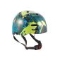 Sport Direct No Bounds child BMX Helmet Size 55-58 cm (Blue / Green) (Sport)