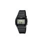 Casio Unisex Watch Casio Collection Digital Quartz Resin W-202-1AVEF (clock)