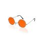German Trendseller® - John Lennon glasses, Flowerpower - Orange (Toys)