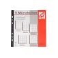 Aulfes 2154-06 - coin sheets clear plastic 12 compartments 5 piece (Office supplies & stationery)