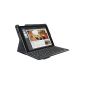 Logitech Type + Cover with integrated QWERTY keyboard for Apple iPad Air 2 carbon black (Accessories)
