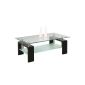 HomeTrends4You 273 331 coffee table, 100 x 45 x 60 cm, Wenge decor (household goods)