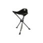 10T Tripod - camping chair Three Legged Stool 45cm seat height handy 800g easy (equipment)