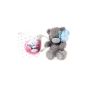 Me To You Tatty Teddy Bear Kit Teddy holding a flower with cup Grey (Kitchen)