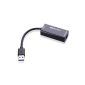 Cable Matters Gigabit Ethernet Adapter SuperSpeed ​​USB 3.0 / 2.0 Black (Personal Computers)