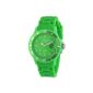 Madison New York unisex wristwatch Candy Time Analog Silicone green U4167-10 / 2 (clock)