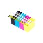 Pack 8 Cartridges Compatible Epson T1295.  2 black, 2 cyan, magenta 2, 2 yellow, compatible with Epson Stylus Office B42WD, BX305F, BX305FW, BX305FW Plus, BX320FW, BX525WD, BX535WD, BX625FWD, BX630FW, BX635FWD, BX925FWD, BX935FWD, Stylus SX230, SX235W Stylus, Stylus SX420W, Stylus SX425W, SX430W Stylus, Stylus SX435W, SX438W Stylus, Stylus SX440W, SX445W Stylus, Stylus SX525WD, SX535WD Stylus, Stylus SX620FW, WorkForce WF-3010DW, WF-3520DWF, 3530DTWF WF-WF-3540DTWF, WF-7015, WF- 7515, WF-7525.Cartouches Compatible.  INK JET printers.  T1291, T1292, T1293, T1294 Ink © Choice (Office Supplies)