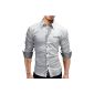 Merish shirt Slim Fit 5 Colours Sizes S-XXL 02 (textiles)