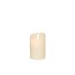 LED real wax candle IVORY SMOOTH 8 x 12.5cm
