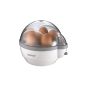 Severin EK 3051 egg cooker, white / 1-6 eggs / 400 W (household goods)