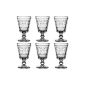 Rustic wine goblets