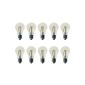 10 SET V-TAC 4259 E27 4W LED bulb lamp filament zone Clear 2700K warm white 480 Lumen 300 ° viewing angle