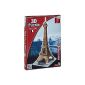 Simba 106137297 - 3D Puzzle Eiffel Tower