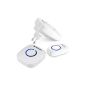 TeckNet® Kit Wireless Doorbell, 52 Songs, 300m range [1 Push Button, 1 Plug Carillon and Carillon Battery Powered 1] (Electronics)