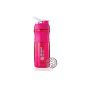 Blender Bottle Blender Sport Transparent Pink, Pack of 1 (household goods)