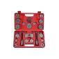 22 pcs. Brake piston reset tool set reset set tool with left- and right-handed screw