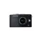 Olympus PEN E-PL3 system camera (12 megapixels, 7.6 cm (3 inch) display, image stabilized) black Kit with 14-42mm Lens (Electronics)