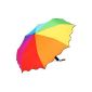 Umbrella, Plemo Rainbow automatic umbrella pocket umbrella umbrella (94 cm diameter) (garden products)