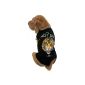 Cool Dog T-shirt with rhinestones - Hot Dog - perfect fit guarantee - Dogs Stars (Misc.)