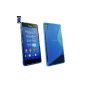 Emartbuy® Sony Xperia Z3 / Z3 Xperia Dual Ultra Thin TPU Gel Case Cover Case Cover Blue (Electronics)