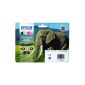 Epson T2438 ink cartridge elephant, Multipack, 6-color (Office supplies & stationery)