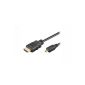 mr tech HDMI cable! <-> HDMI Micro D GoPro Hero3 Black, White & Silver Edition (Electronics)