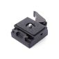 XCSOURCE® Black Metal Chnellwechselplatte terminal adapter kit for SLR DSLR Camera Tripod Manfrotto 200PL-14 QR plate camera tripod ball head DC465 (Electronics)