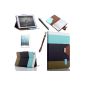 Lumsing ™ Leather Case Smart Cover for Apple iPad Mini Leather Bag incl. Protectors Kit and Stylus Pen (electronic)
