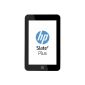 HP Slate 7 Plus 4200eg 17.8 cm (7-inch) Tablet PC (NVIDIA Tegra3 A9, 1.3GHz, 1GB RAM, 8GB HDD, Android 4.2) silver (Personal Computers)