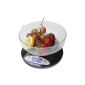 Smart Weigh CSB2KG Digital kitchen scale with removable bowl 2000g x 1g - black (household goods)