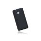 Liamoo HTC One M7 Cases Ultra Slim very thin Case Cover Bumper Cover (Black) (Electronics)