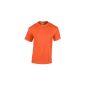 Adults Gildan TM thick cotton T-shirt orange ...