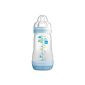 MAM 321511 - Anti-Colic 260ml, suction Gr.  1, for boys, assorted colors - BPA free, 1 piece (Baby Product)