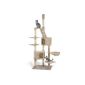 Happypet® CAT009-2 cat tree cat tree cover high 2.30 to 2.60 high Beige (Misc.)