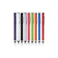 9 x Bling Styli Stylus Touch Screen Laptop Tablet Pen for iPhone 5 5S 5C 4 4S 3G 3GS iPod Touch iPad 2 3 4 Air SONY PSP PLAYSTATION PS VITA Motorola Xoom, Samsung Galaxy, BlackBerry Playbook AMM0101US, Barnes and Noble Nook Color, Droid Bionic ( electronic devices)