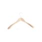 Wooden hangers broad shoulders 6 cm, 5 pieces