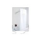 Shower spider pivoting arms 8 shower Ombrella Chrome 180 degree rotation suspension Shower curtain (Home)