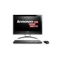 Lenovo C560 58.4 cm (23 inch FHD IPS) All-in-One Desktop PC (Intel Core i3-4150T, 3.0GHz, 8GB of RAM, 500GB HDD, Intel HD Graphics 4400, DVD-R, Win 8.1) Black (Personal Computers)