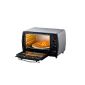 Mini-oven baking machine 15L with convection oven Oven hot air 1380W BLACK