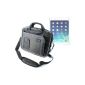 DURAGADGET bag black luxury transportation / strong blue tablet for Apple iPad Air 9.7 