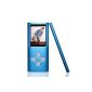 YHhao 8GB 8GB Slim MP4 digital player / blue MP3, media player with 1.8 (Electronics)
