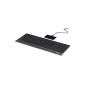 Rapoo E9090P illuminated Wireless Touchpad Keyboard (German keyboard layout, QWERTZ) black (accessories)