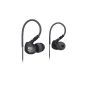 Earbud Headphones Sport-Fi M6 MEElectronics acoustic insulation and son Memory (Black) (Electronics)