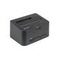 Sharkoon QuickPort Combo USB 3.0 - HDD Docking Station for IDE and SATA hard drives, USB 3.0 (optional)