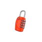 TRIXES Padlock with TSA 4-digit code for suitcases and bags (Luggage)